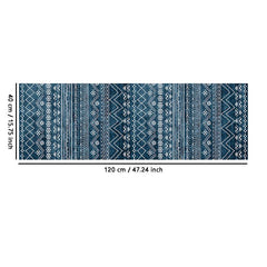 Nordic Style Kitchen Mat Absorbent & Anti Slip 15.75 x 23.62 Inches