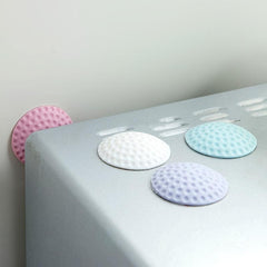 4pcs Thickened Rubber Door Rear Wall Bumper Protection Pad