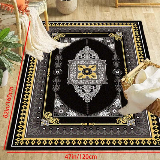 Vintage Boho Area Rug Soft Stain Resistant Fluffy Rug