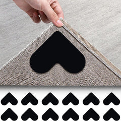 16pcs Non Slip Rug Pads Keep Carpets Secure on Hardwood & Tile Floors
