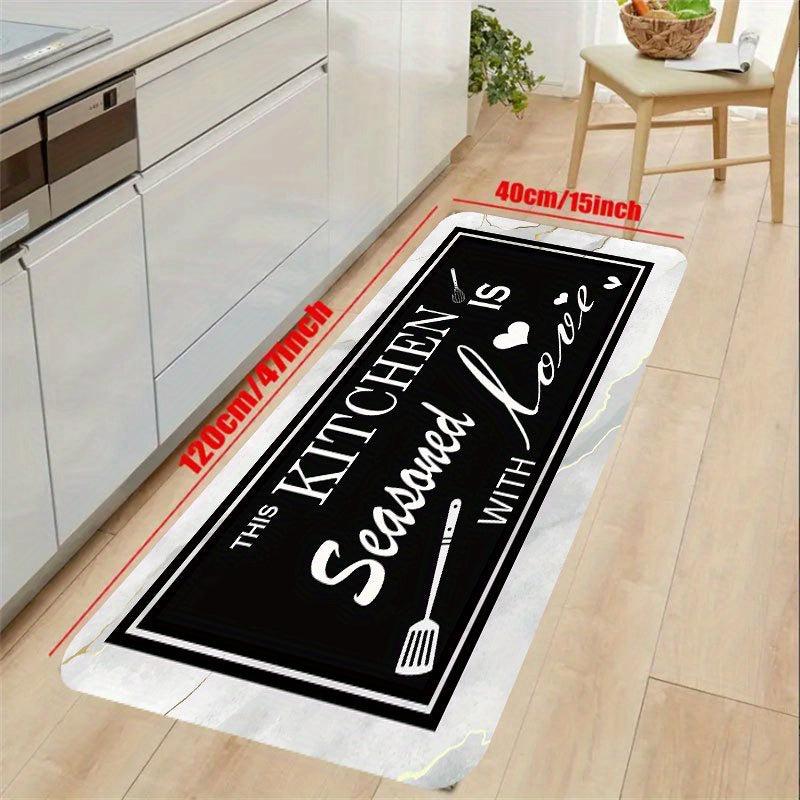 Kitchen Rug Soft Anti Fatigue Comfortable Mat Non Slip Floor Mat