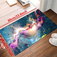 Gorgeous Painting Print Non-slip Resistant Rug - Machine Washable