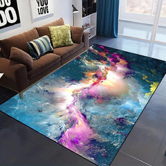 Gorgeous Painting Print Non-slip Resistant Rug - Machine Washable
