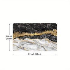 Soft Thickened Kitchen Mat Non-slip Floor Mat