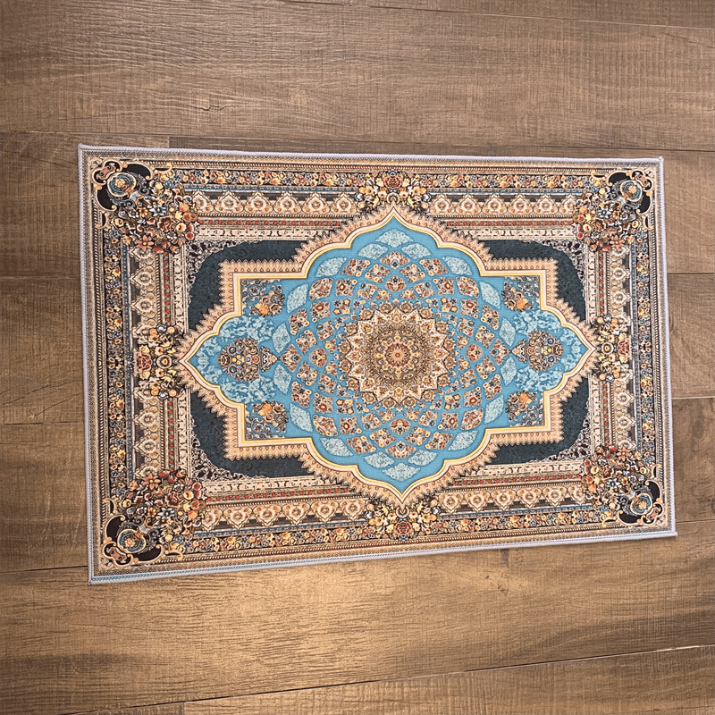 Vintage Non-slip Floral Welcome Door Mat