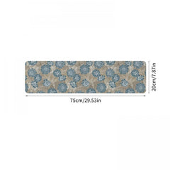 Woven Floral Print Stair Mat Non slip Carpet Indoor Stair Rug