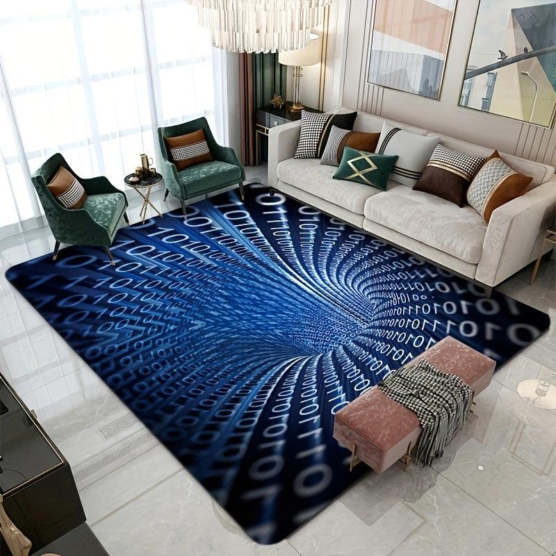 Soft Non-Slip 3D Area Rug Living Bedroom Game Room Dormitory Carpet
