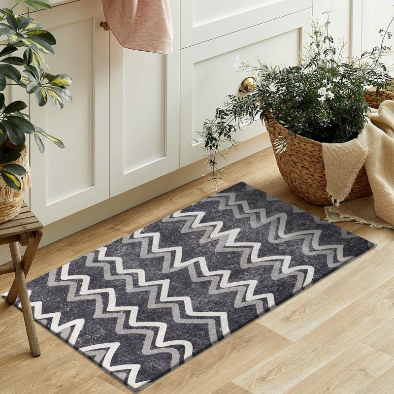 Printed Cashmere Carpet with Anti Slip