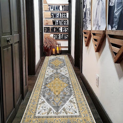 Vintage Persian Runner Rug for Laundry Room Hallway Stairs