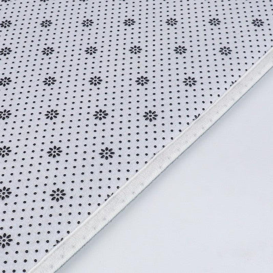 Geometric Pattern Memory Foam Bath Rug