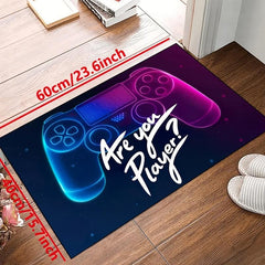 Large 3D Gaming Area Rug Controller Carpet Kids Throw Rug