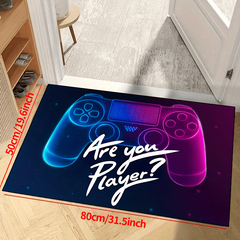 Large 3D Gaming Area Rug Controller Carpet Kids Throw Rug