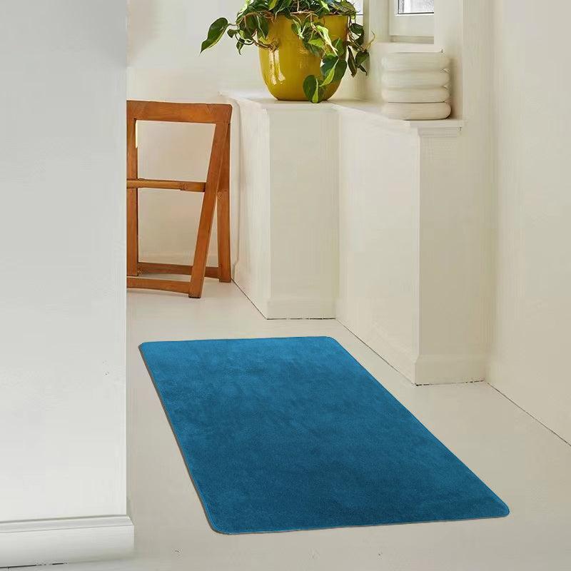 Solid Living Room Bedroom Rug Soft Area Rug