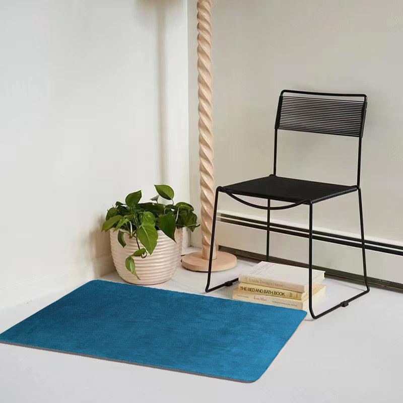 Solid Living Room Bedroom Rug Soft Area Rug