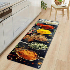 Soft Thick Kitchen Floor Mat Non-slip Waterproof Machine Wash