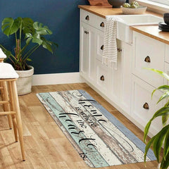 Kitchen Rug Floor Mat Dirt Resistant Waterproof Machine Washable EntranceDoormat