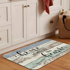 Kitchen Rug Floor Mat Dirt Resistant Waterproof Machine Washable EntranceDoormat