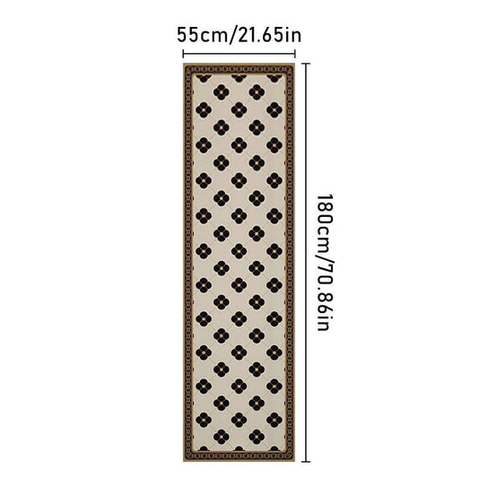 Geometric Pattern Area Rug Retro Carpets Living Room Home Decor