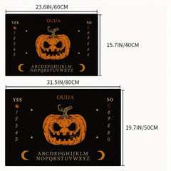 Halloween Pumpkin Welcome Mat Anti-Slip Indoor/Outdoor