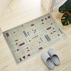 Moroccan Area Rug Hotel Homestay Bedroom Bed Beside Carpet