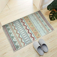 Moroccan Area Rug Hotel Homestay Bedroom Bed Beside Carpet