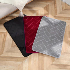 Soft Memory Foam Bath Rug Non slip Absorbent Floor Mat