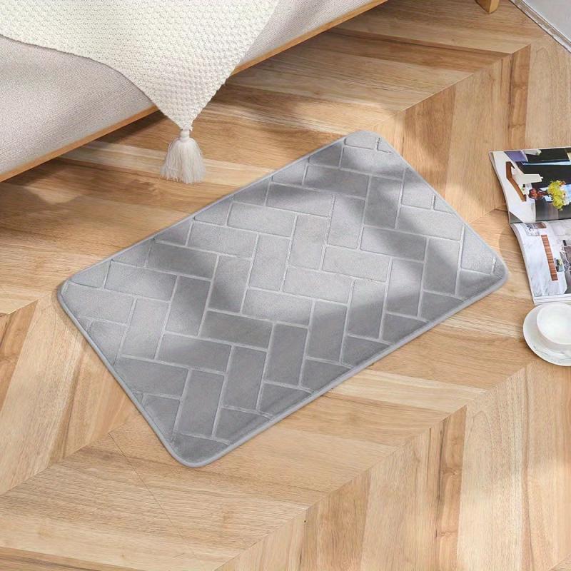 Soft Memory Foam Bath Rug Non slip Absorbent Floor Mat