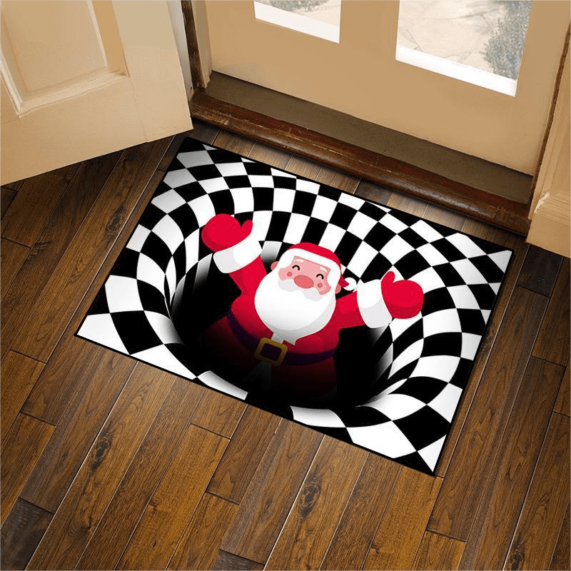 Ghost Face Halloween Doormat Non Slip Absorbent Mats