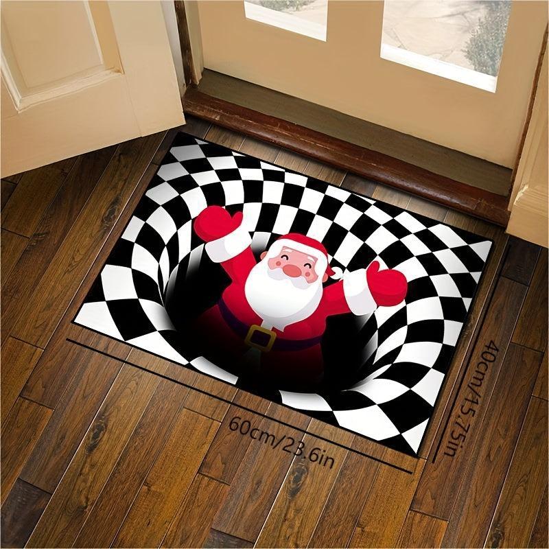 Ghost Face Halloween Doormat Non Slip Absorbent Mats