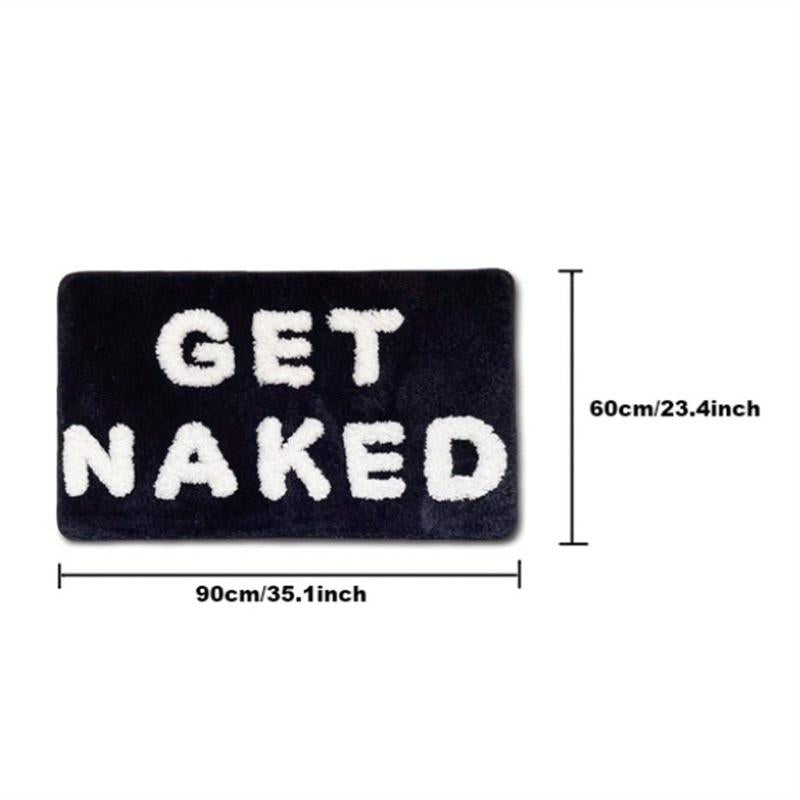 Soft Non Slip Bath Rug Machine Washable Bathroom Floor Mat