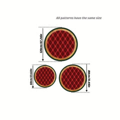 Christmas Tree Skirt Red Xmas Decorations Tree Mat Party