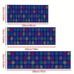 Colorful Circles Seating Classroom Carpet Rainbow Area Rug