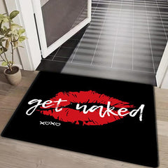 Halloween Skull Floor Mat Soft Non Slip Bath Rug