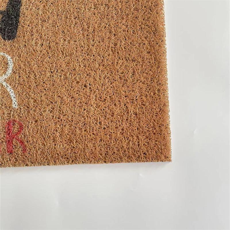 Holiday Cheer Pattern Mat PVC Non-slip Carpet