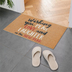 Holiday Cheer Pattern Mat PVC Non-slip Carpet