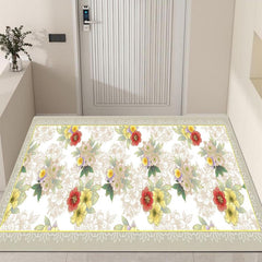 Romantic Farm Soft Kitchen Floor Mat Non-slip Waterproof Runner Rug