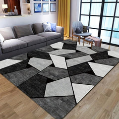 Washable Floor Mat Lounger Carpet Large Area Carpet Living Room Decorative
