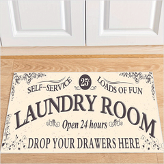 Anti-skid Waterproof Laundry Mat Kitchen Floor Bathroom Decoration