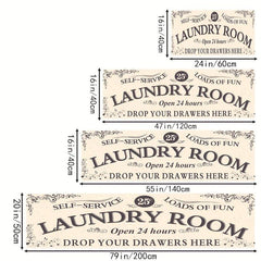 Anti-skid Waterproof Laundry Mat Kitchen Floor Bathroom Decoration