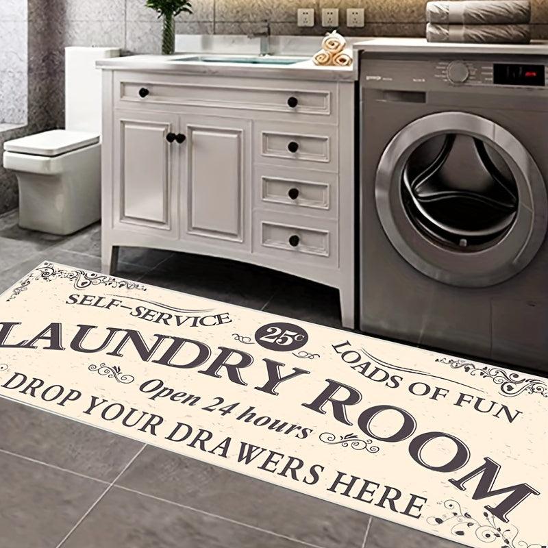 Anti-skid Waterproof Laundry Mat Kitchen Floor Bathroom Decoration