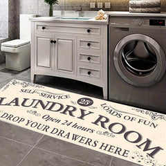 Anti-skid Waterproof Laundry Mat Kitchen Floor Bathroom Decoration