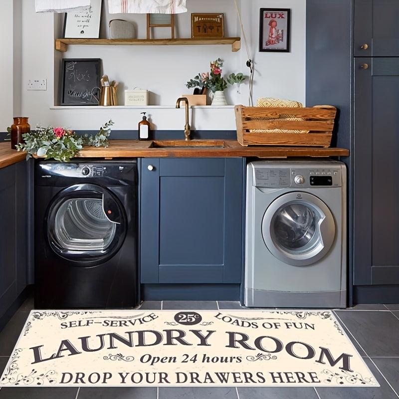 Anti-skid Waterproof Laundry Mat Kitchen Floor Bathroom Decoration