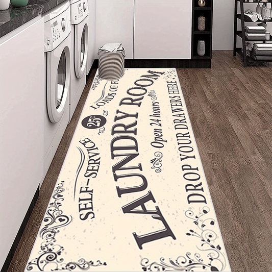 Anti-skid Waterproof Laundry Mat Kitchen Floor Bathroom Decoration