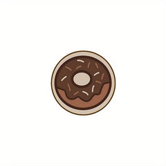 Cartoon Bread Bath Rug Non-slip & Absorbent Bathroom Mat