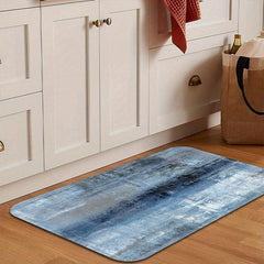 Soft Kitchen Floor Mat Vintage Abstract Area Rug Non slip Waterproof Kitchen Mat