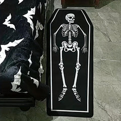 1pc Style Skull Rug Dark Rugs Halloween Funny Carpet Room Decor Bedroom