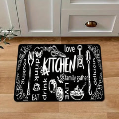Soft Thickened Kitchen Mat Non slip Floor Mat Waterproof Runner Rug