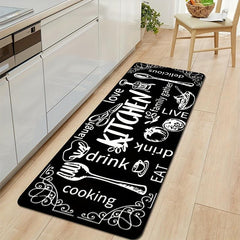 Soft Thickened Kitchen Mat Non slip Floor Mat Waterproof Runner Rug