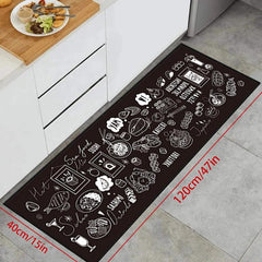 Kitchen Rug Cushioned Anti Fatigue Waterproof Non Slip Set