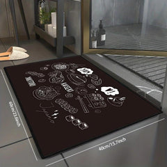 Kitchen Rug Cushioned Anti Fatigue Waterproof Non Slip Set